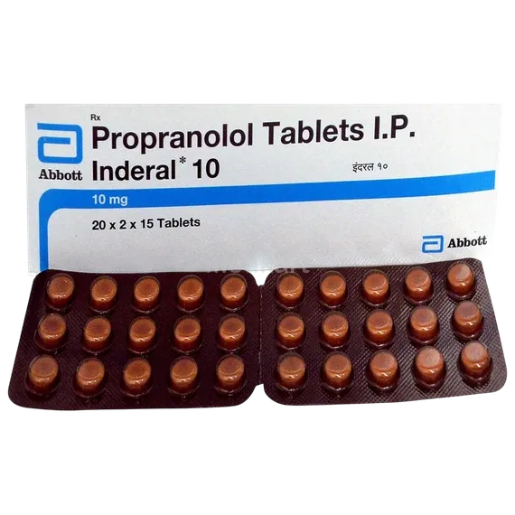 inderal 10mg tablet 15's